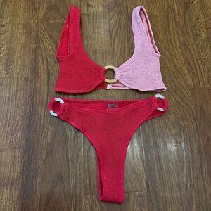 Cleonie oceania kini ruched bikini set